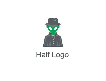 detective alien logo