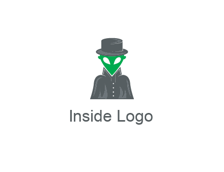 detective alien logo