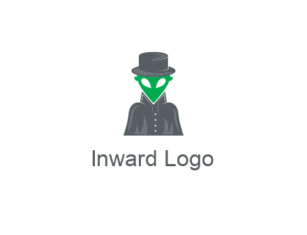 detective alien logo