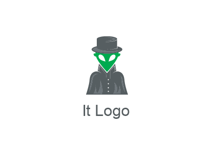detective alien logo