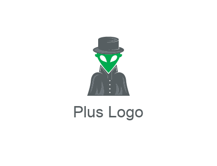detective alien logo