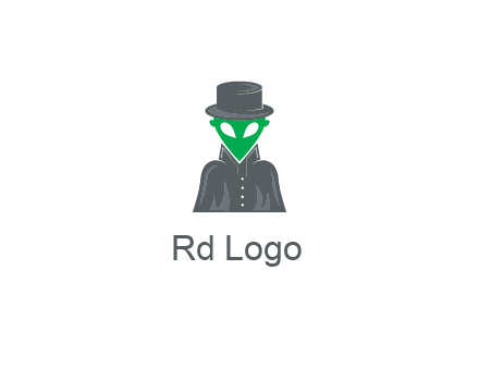 detective alien logo