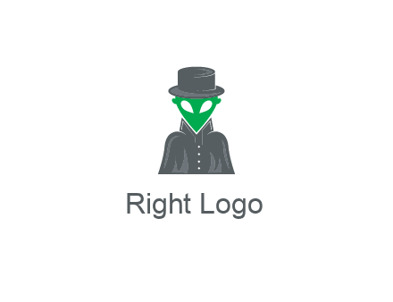 detective alien logo