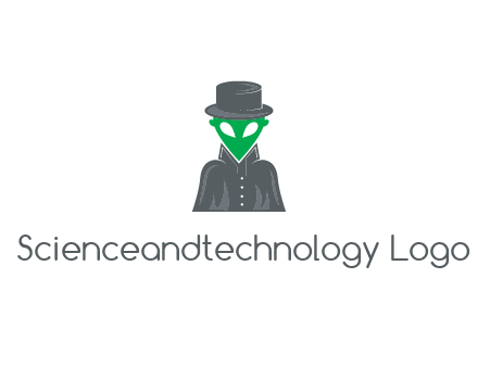 detective alien logo