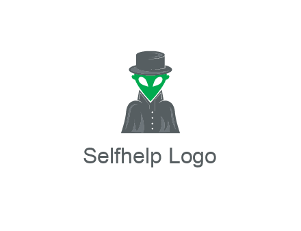 detective alien logo