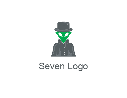 detective alien logo