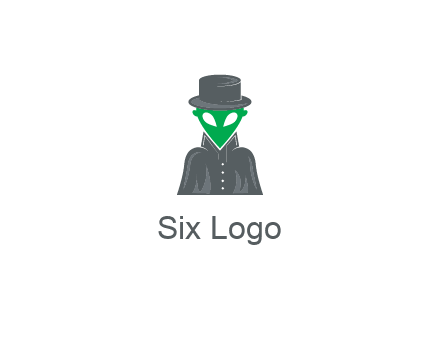 detective alien logo