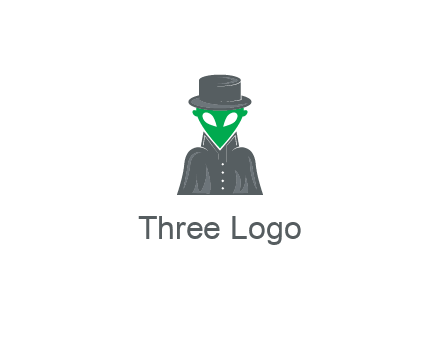 detective alien logo