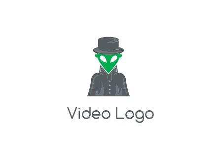detective alien logo