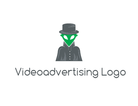 detective alien logo