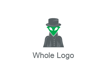 detective alien logo