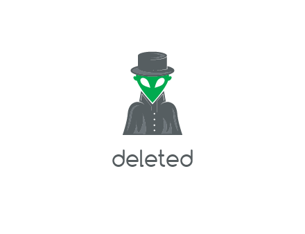 detective alien logo