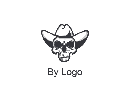 cowboy skull logo