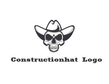 cowboy skull logo