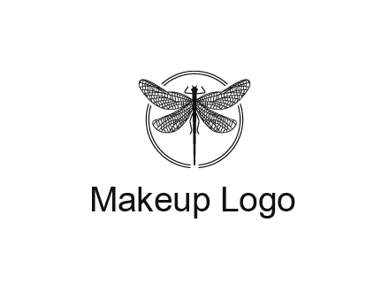 detailed dragonfly logo