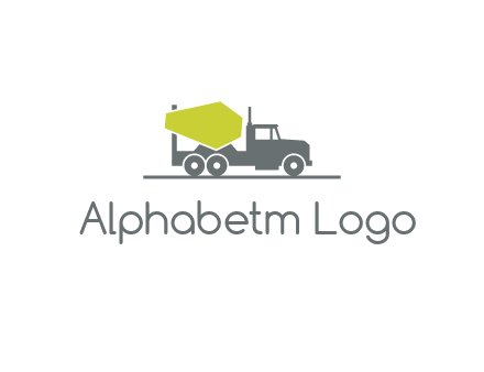 concrete mixer logo