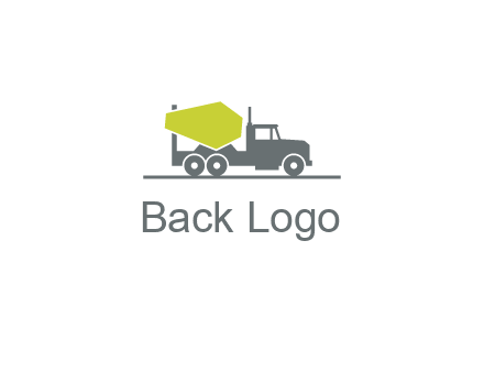 concrete mixer logo