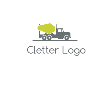 concrete mixer logo