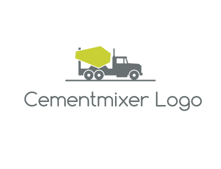 concrete mixer logo