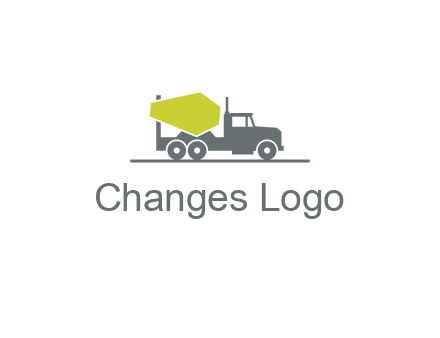 concrete mixer logo