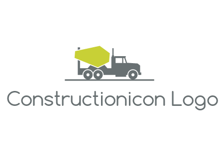 concrete mixer logo