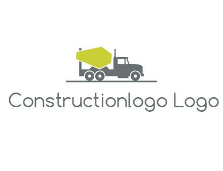 concrete mixer logo