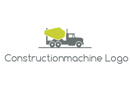 concrete mixer logo