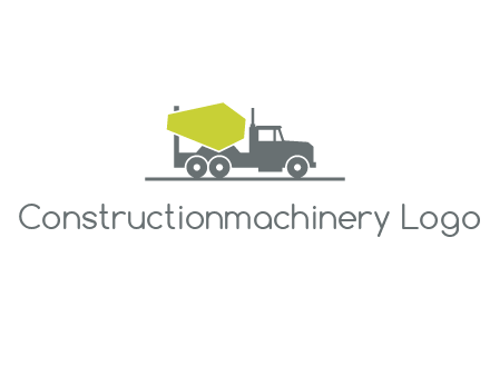 concrete mixer logo