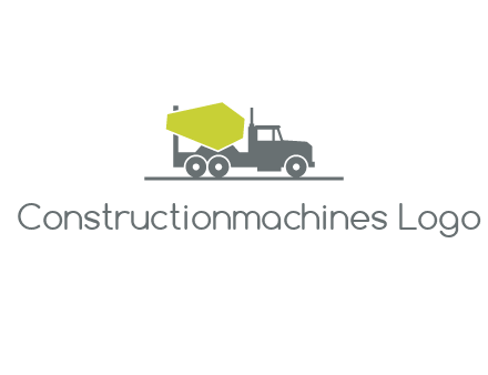 concrete mixer logo