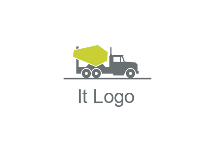 concrete mixer logo