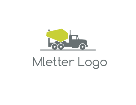 concrete mixer logo