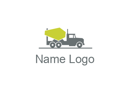 concrete mixer logo
