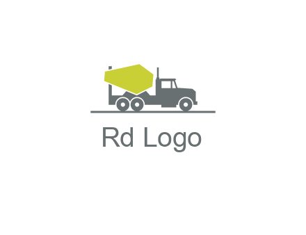 concrete mixer logo
