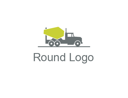 concrete mixer logo