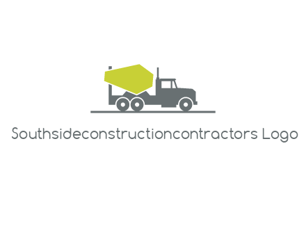 concrete mixer logo