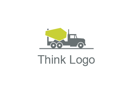concrete mixer logo
