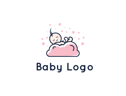 sleeping baby logo