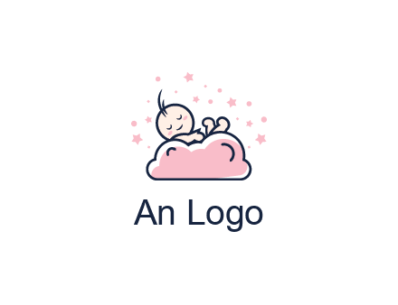 sleeping baby logo
