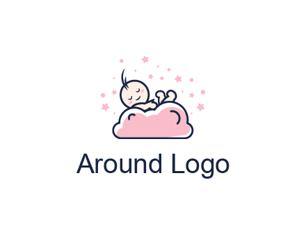 sleeping baby logo