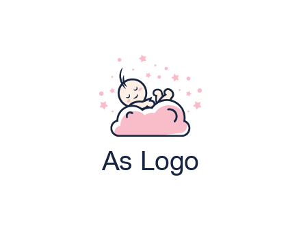 sleeping baby logo