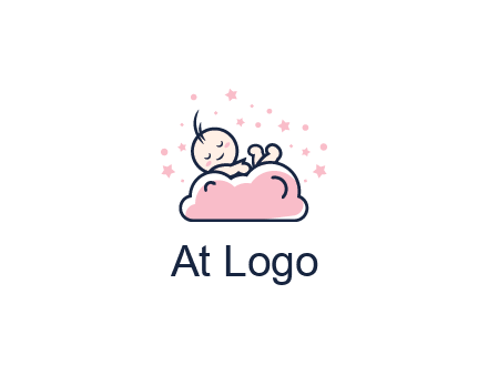 sleeping baby logo