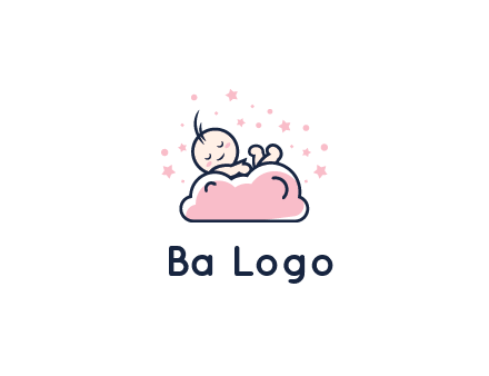 sleeping baby logo