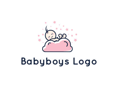 sleeping baby logo