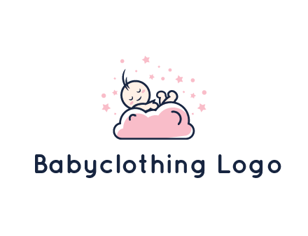 sleeping baby logo