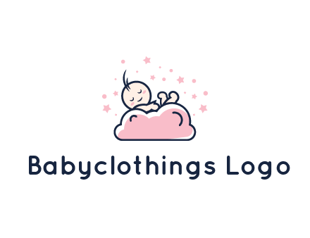 sleeping baby logo