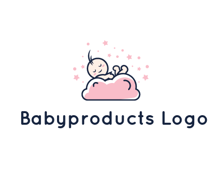 sleeping baby logo