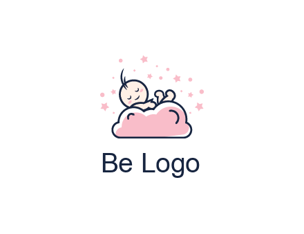 sleeping baby logo