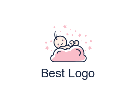 sleeping baby logo