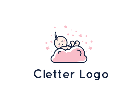 sleeping baby logo