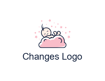 sleeping baby logo